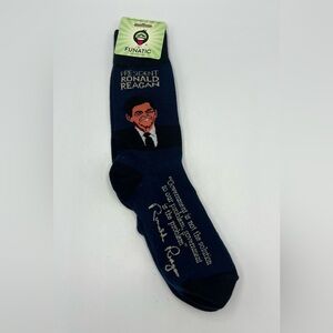 Men's Blue Ronald Reagan Socks